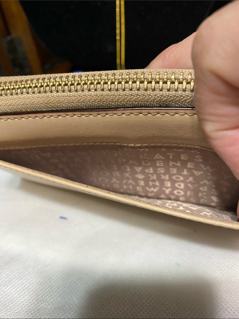 CUTE Kate Spade zipper Cactus Zip Wallet - Picture 5 of 14